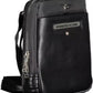 Black Polyester Men Shoulder Bag