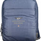 Blue Polyester Men Shoulder Bag