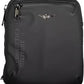 Black Polyester Men Shoulder Bag