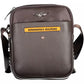 Brown Polyester Men Shoulder Bag