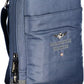 Blue Polyester Men Shoulder Bag