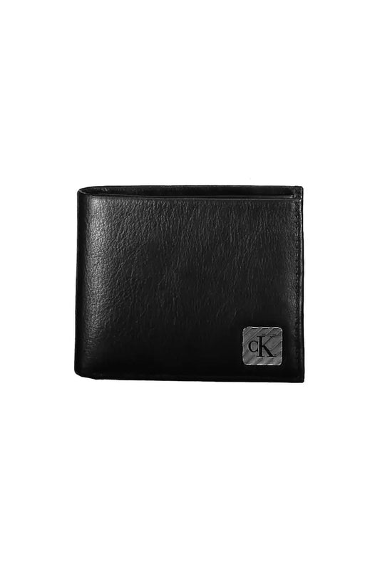 Black Leather Men Wallet