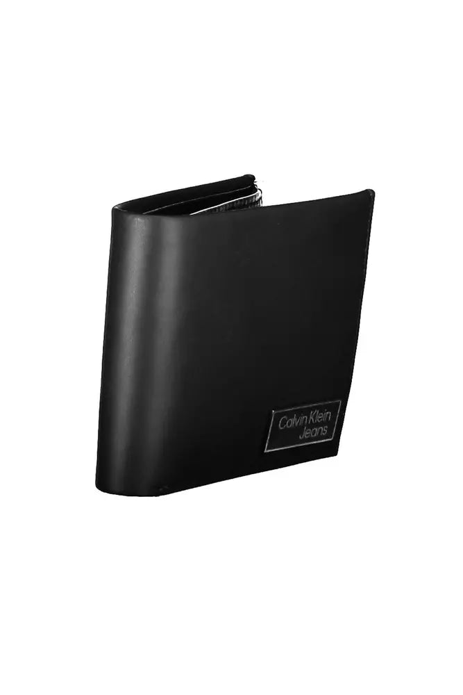 Black Leather Men Wallet
