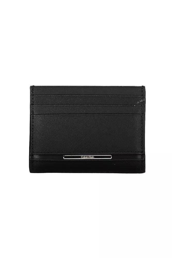 Black Leather Men Wallet