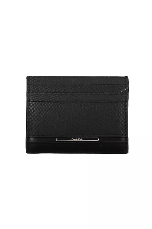 Black Leather Men Wallet