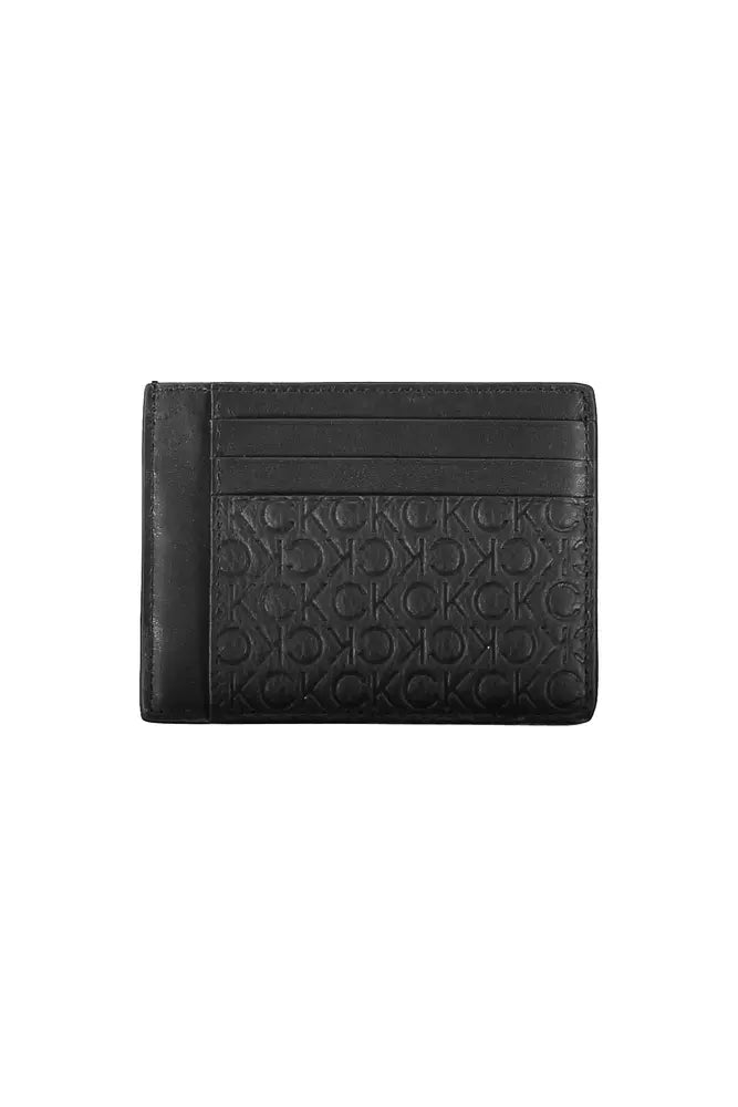 Black Leather Men Wallet