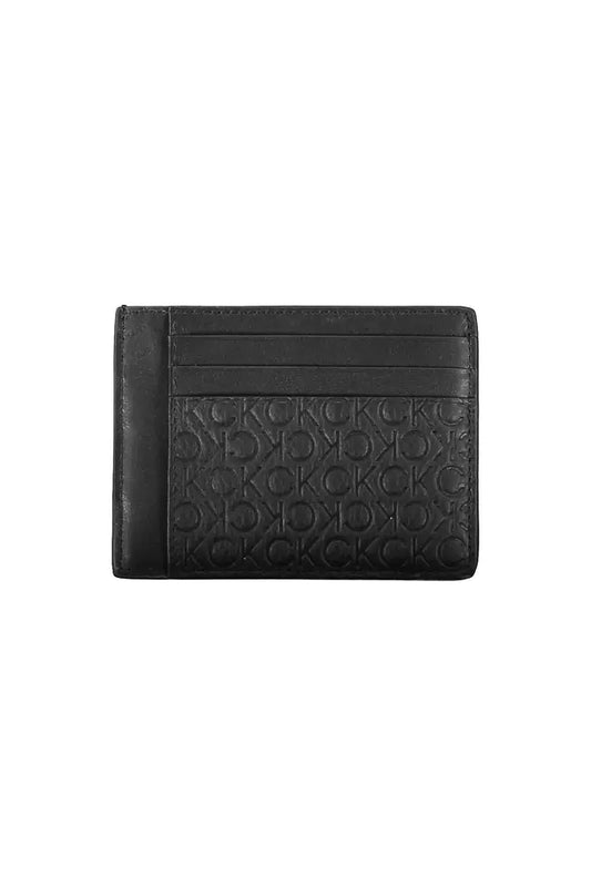 Black Leather Men Wallet