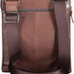 Brown Leather Men Shoulder Bag