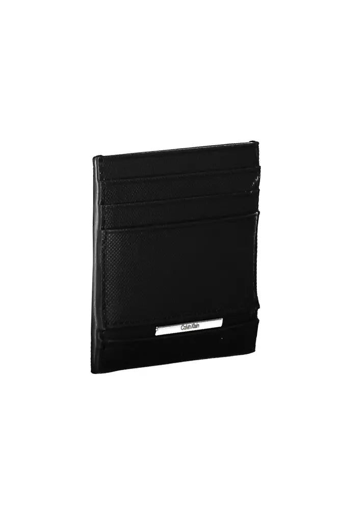 Black Leather Men Wallet