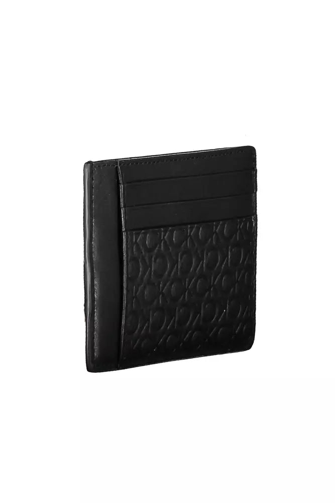 Black Leather Men Wallet