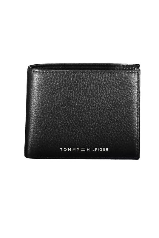 Black Leather Men Wallet