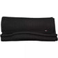 Black Cotton Men Scarf