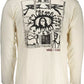 White Cotton Men T-Shirt