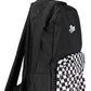 Black Polyester Men Backpack
