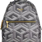 Black Polyethylene Women Backpack