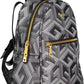 Black Polyethylene Women Backpack