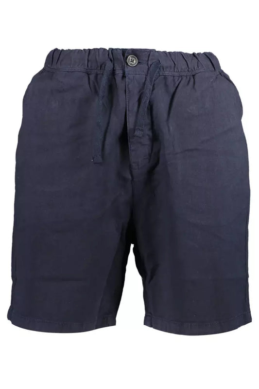 Blue Organic Cotton Men Short