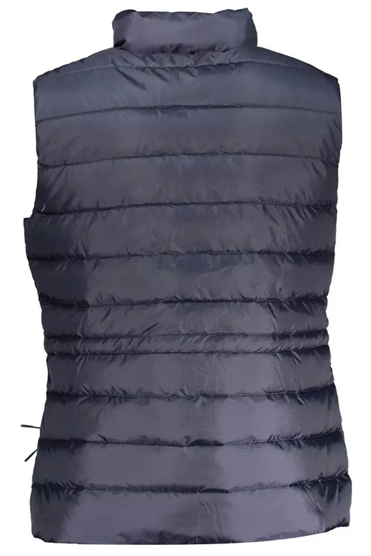 Blue Polyester Women Jacket