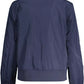 Blue Polyester Women Jacket