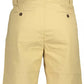 Beige Cotton Men Short