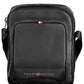Black Polyethylene Men Shoulder Bag