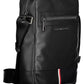 Black Polyethylene Men Shoulder Bag
