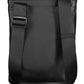 Black Polyethylene Men Shoulder Bag