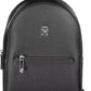 Black Polyethylene Women Backpack