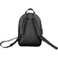 Black Polyethylene Women Backpack