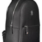 Black Polyethylene Women Backpack