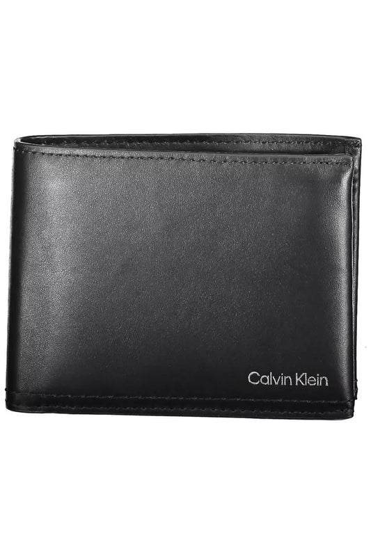 Black Leather Men Wallet