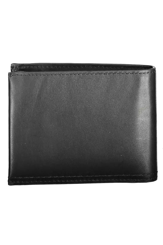Black Leather Men Wallet