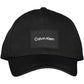 Black Cotton Men Hat