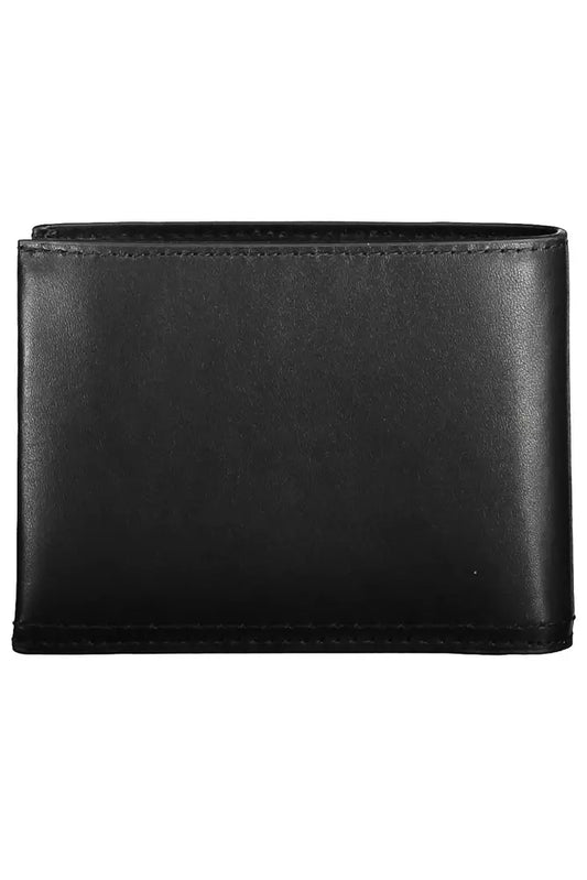 Black Leather Men Wallet