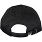 Black Cotton Men Cap