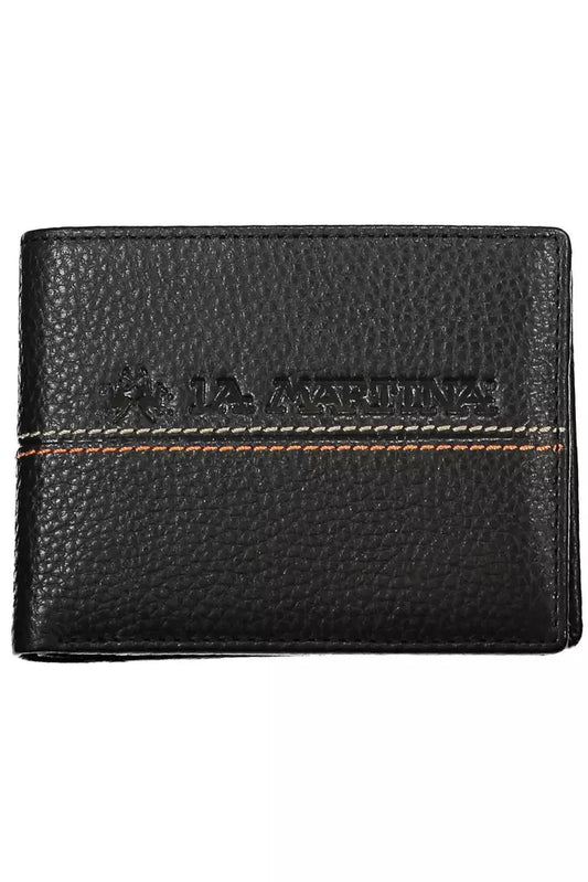 Black Leather Men Wallet