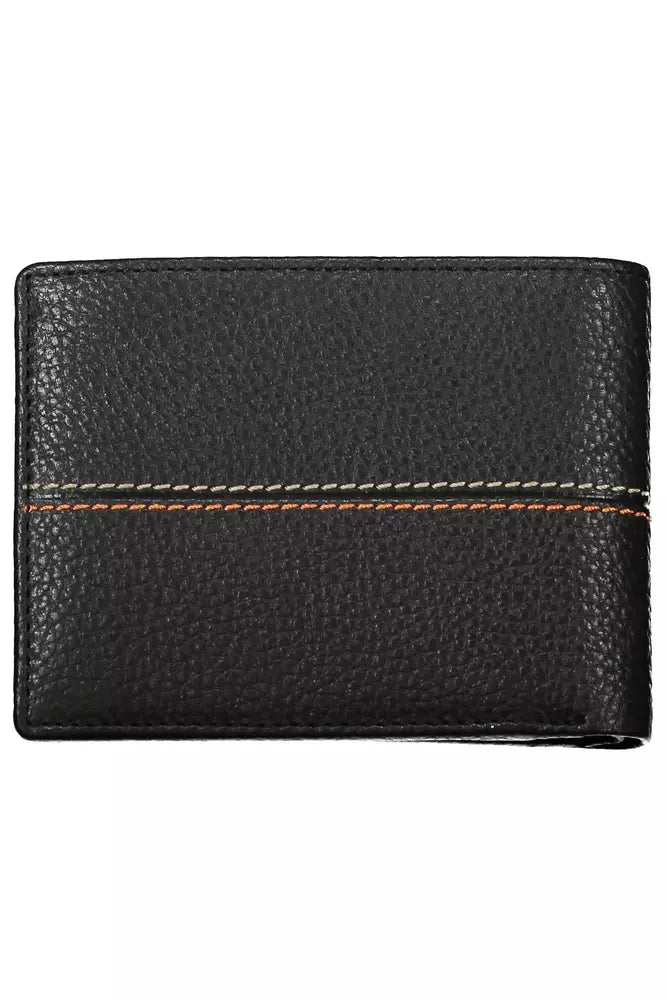 Black Leather Men Wallet