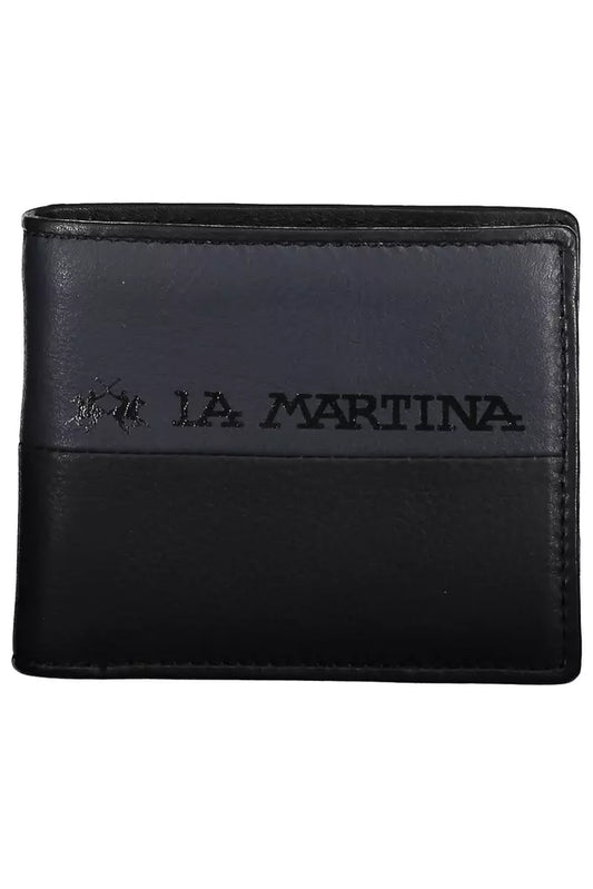 Black Leather Men Wallet
