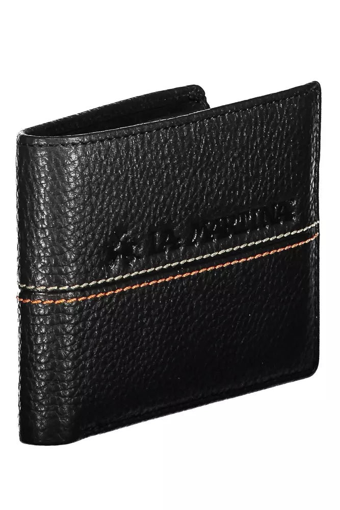 Black Leather Men Wallet