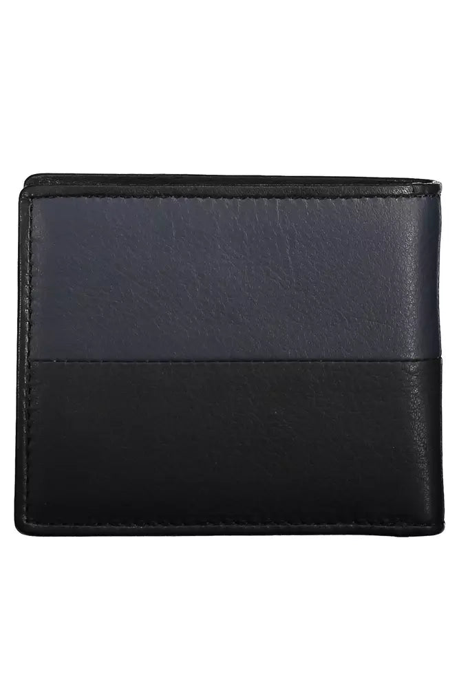 Black Leather Men Wallet