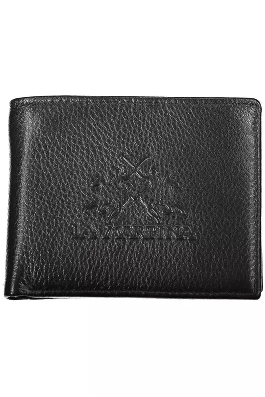 Black Leather Men Wallet