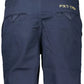Blue Cotton Mens Bermuda