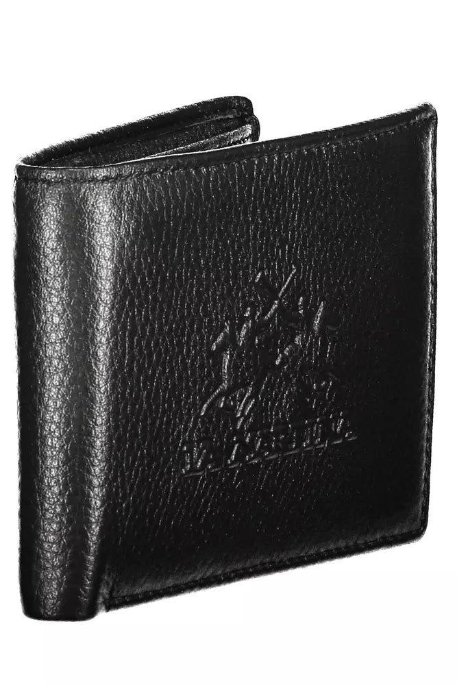 Black Leather Men Wallet