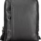 Black Leather Men Shoulder Bag