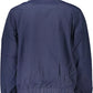 Blue Polyamide Men Jacket