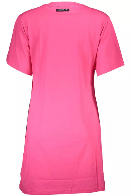 Pink Cotton Women Dress