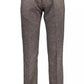 Brown Wool Men Trouser