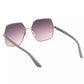 Pink Metal Women Sunglass
