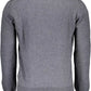 Gray Wool Men Sweater