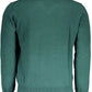 Green Cotton Men Shirt
